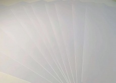 Inkjet small white card